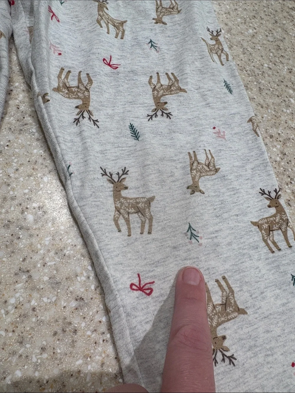 Carters size 14 deer leggings